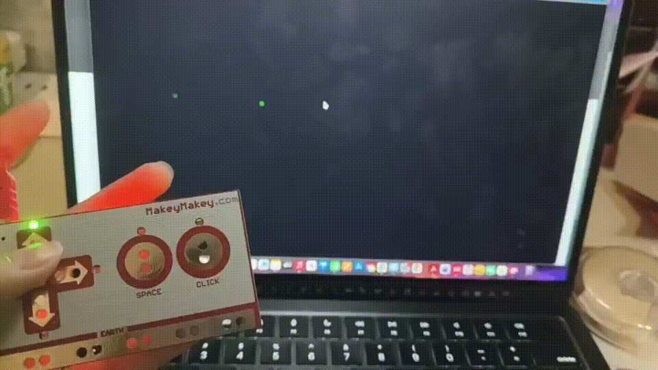 Attempt #2, Testing with MakeyMakey.