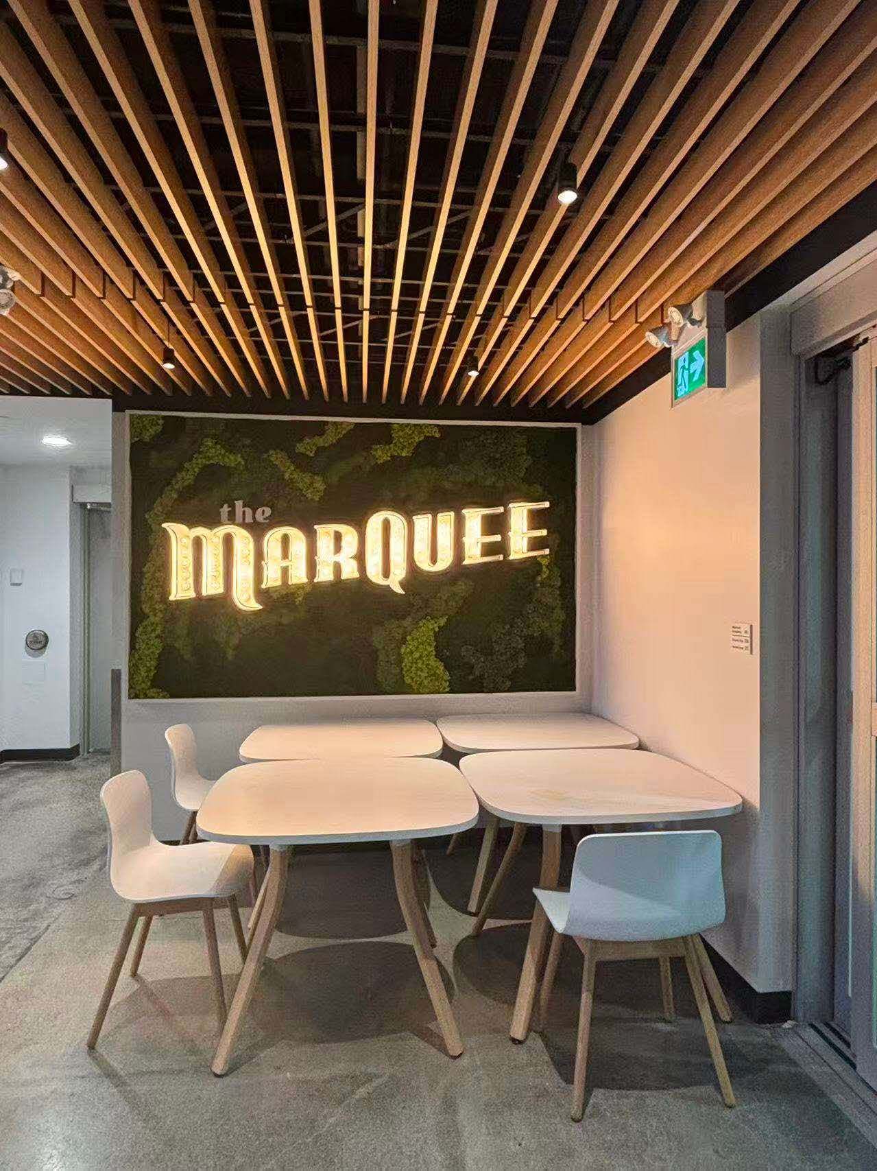 This is the photo of the interior view from the first floor of SSU building.