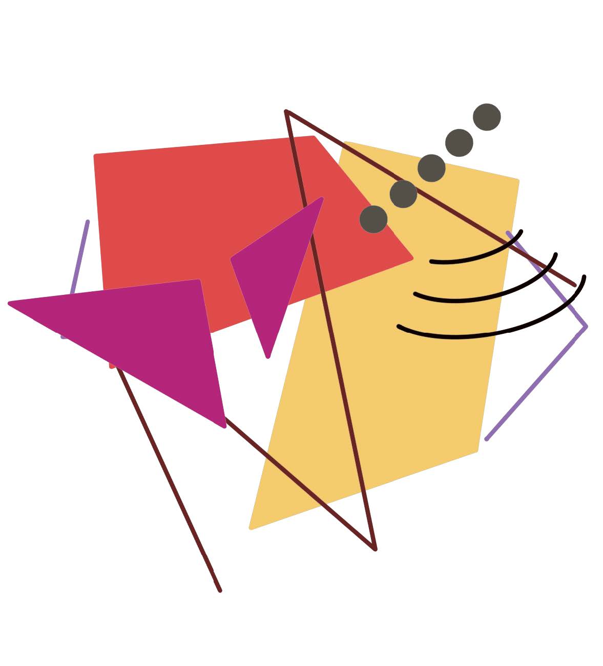 Data selfie visualization #3 in 2D Mirror activity