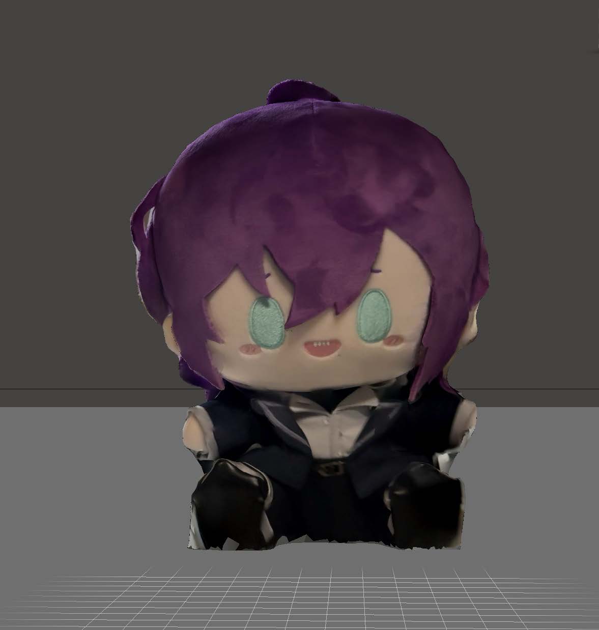 This is the screenshot of cotton doll #2 in MeshMixer